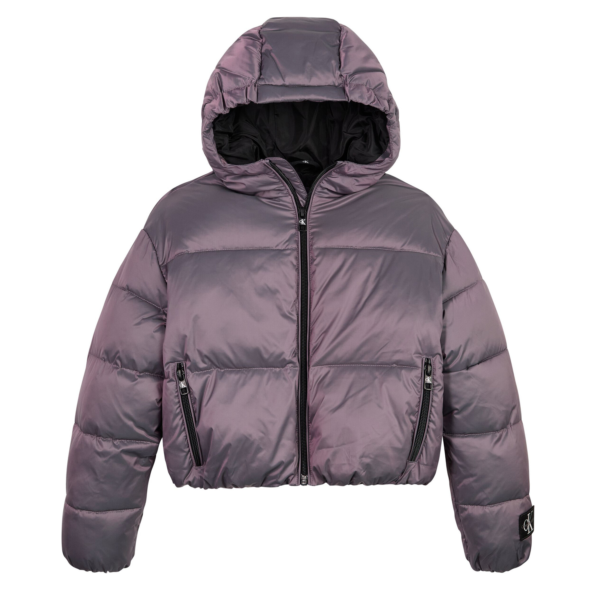 Hyper Two Tone Padded Bomber - Calvin Klein Kids