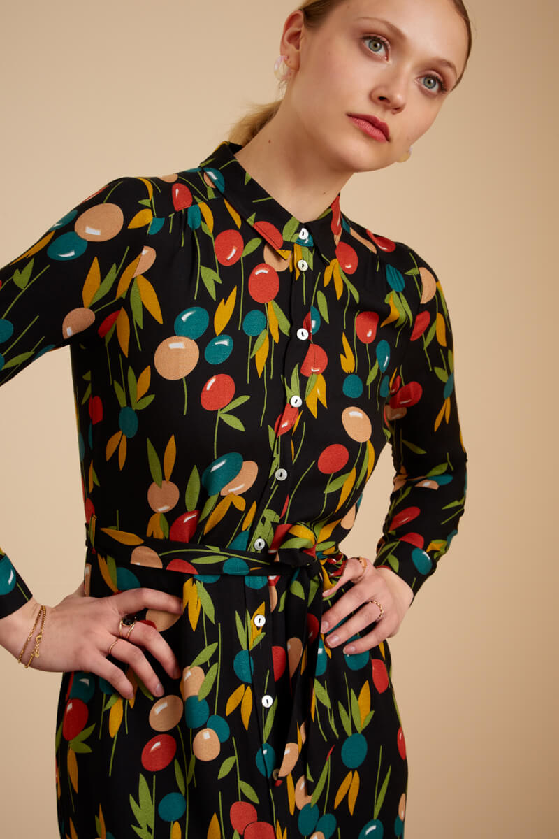 Olive Dress Maxi Rosy Lee - King Louie