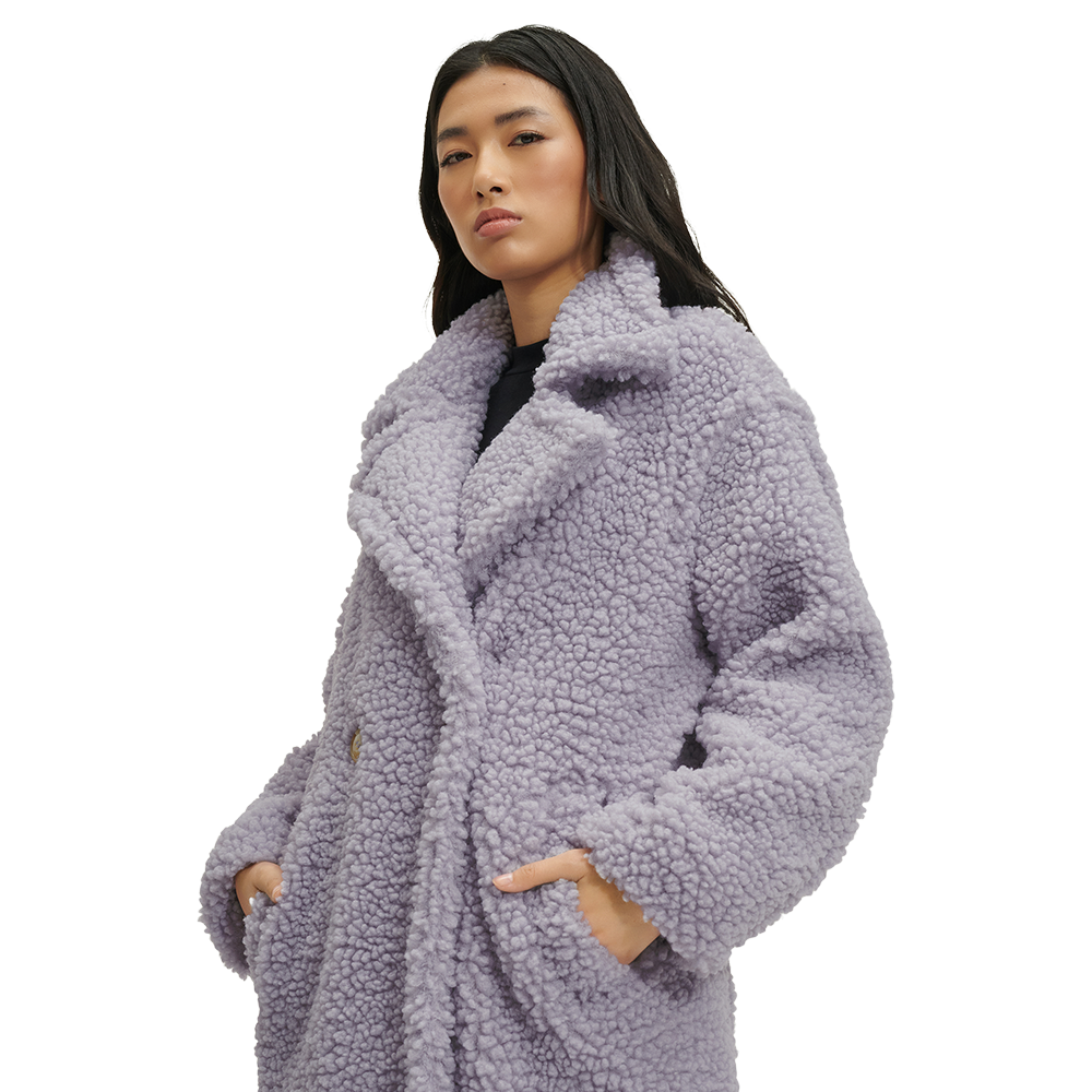 Gertrude Long Teddy Coat - UGG