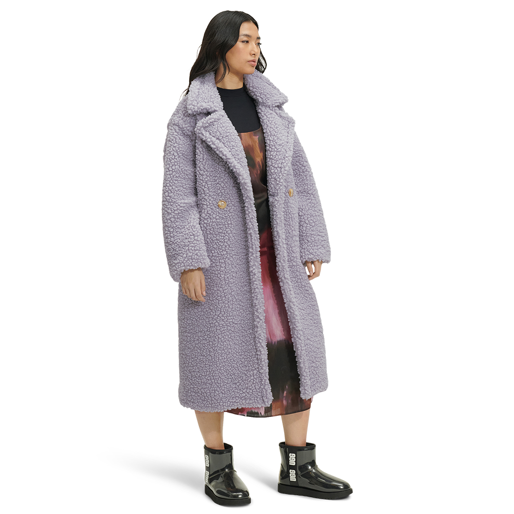 Gertrude Long Teddy Coat - UGG
