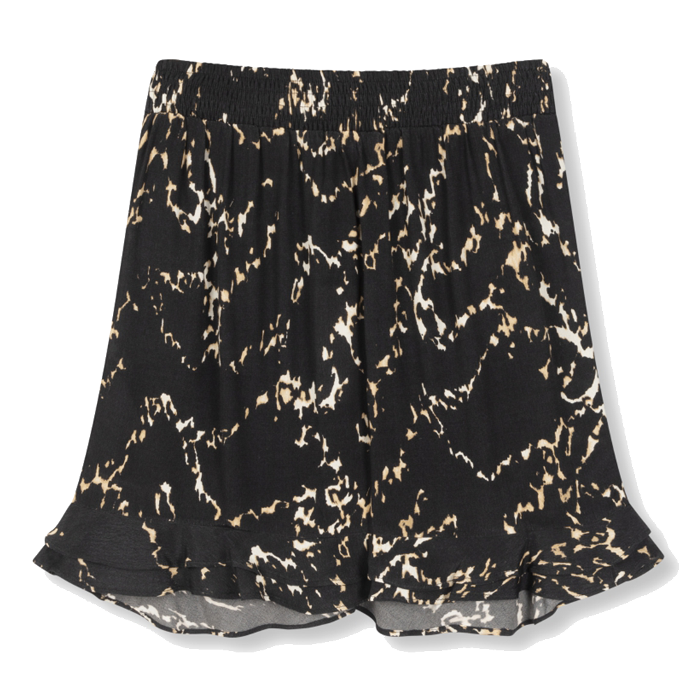 Ladies Woven Animal Lines Mini Skirt - Alix The Label