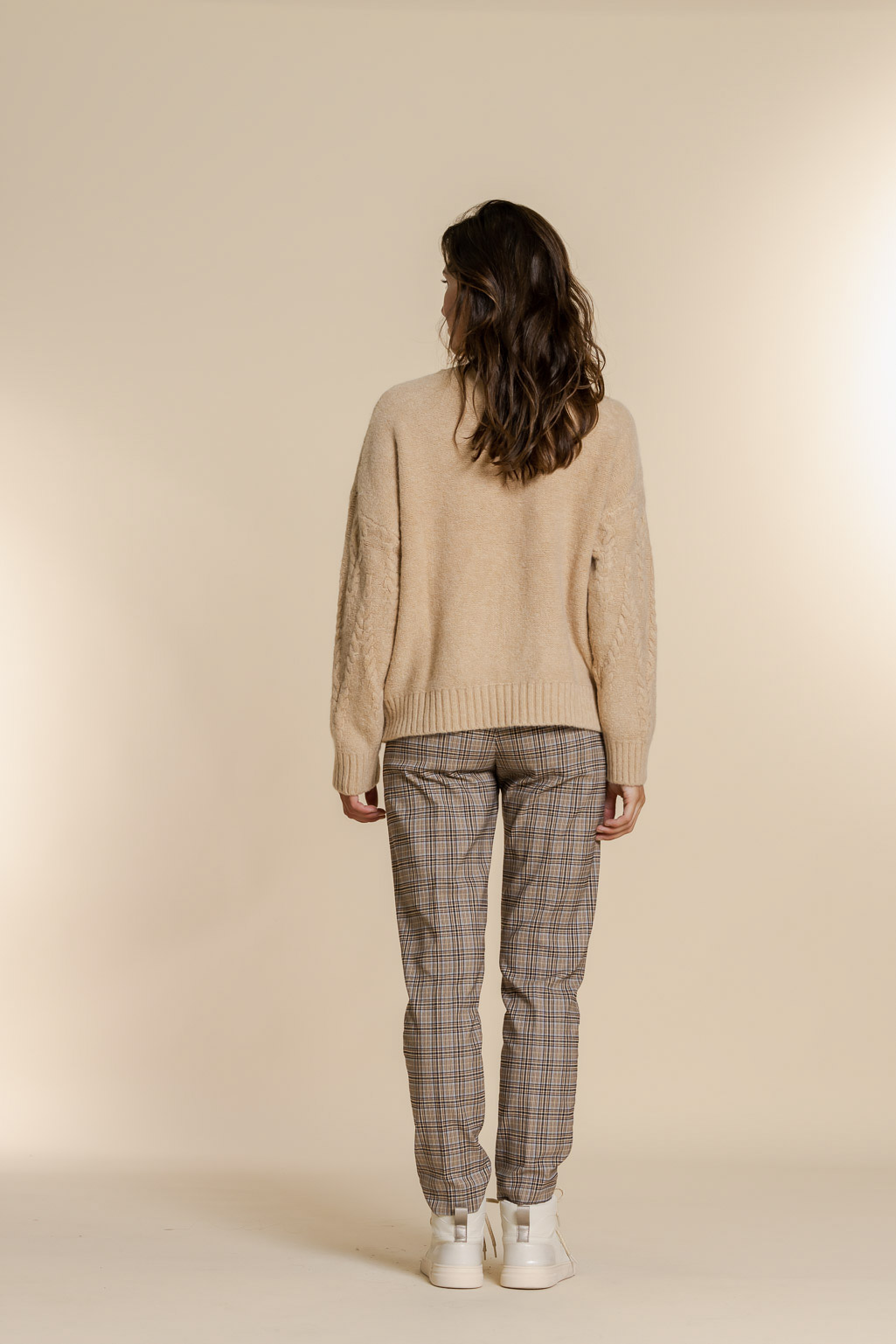 Pantalon Check 21890 - Geisha