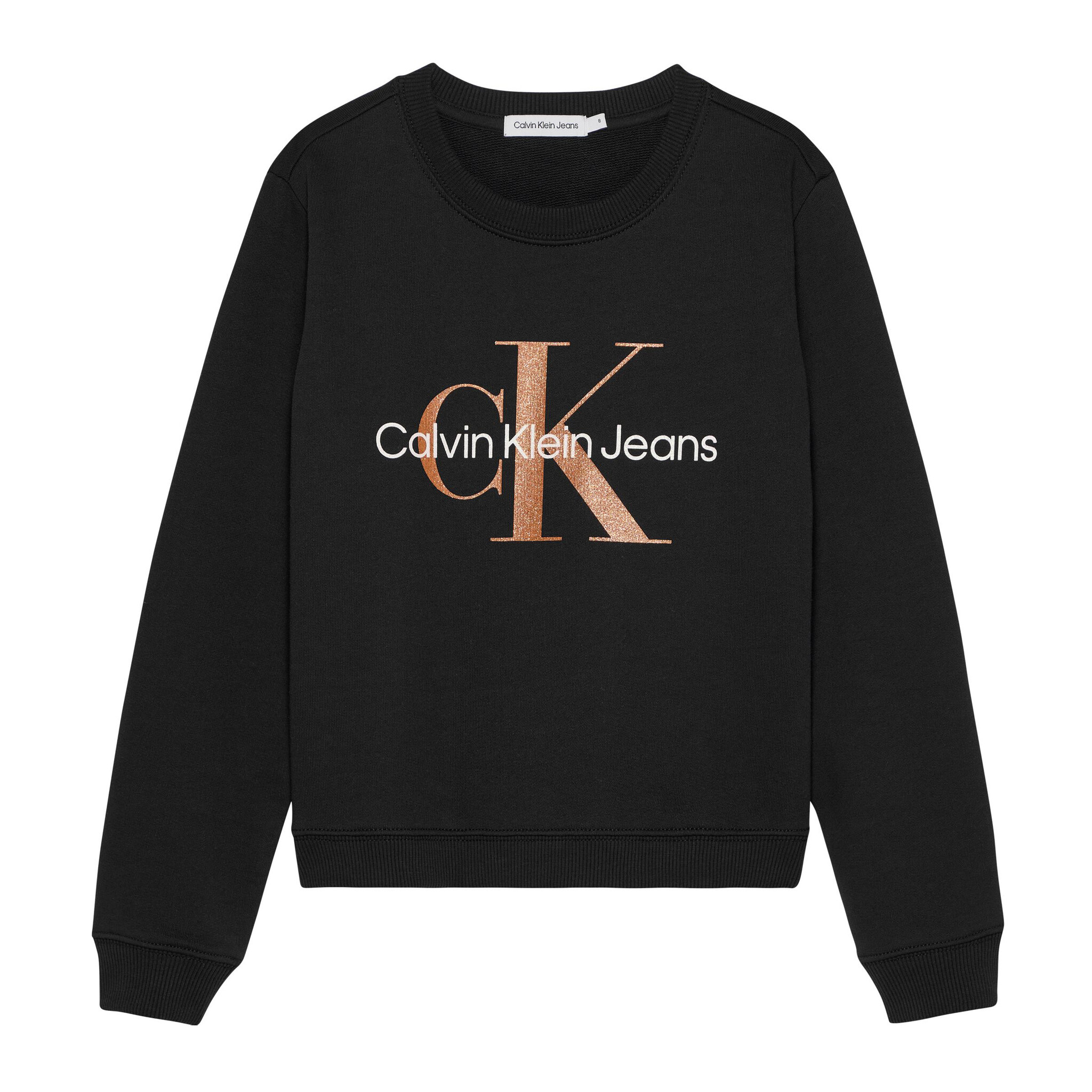 Bronze Monogram Crewneck Sweatshirt - Calvin Klein Kids