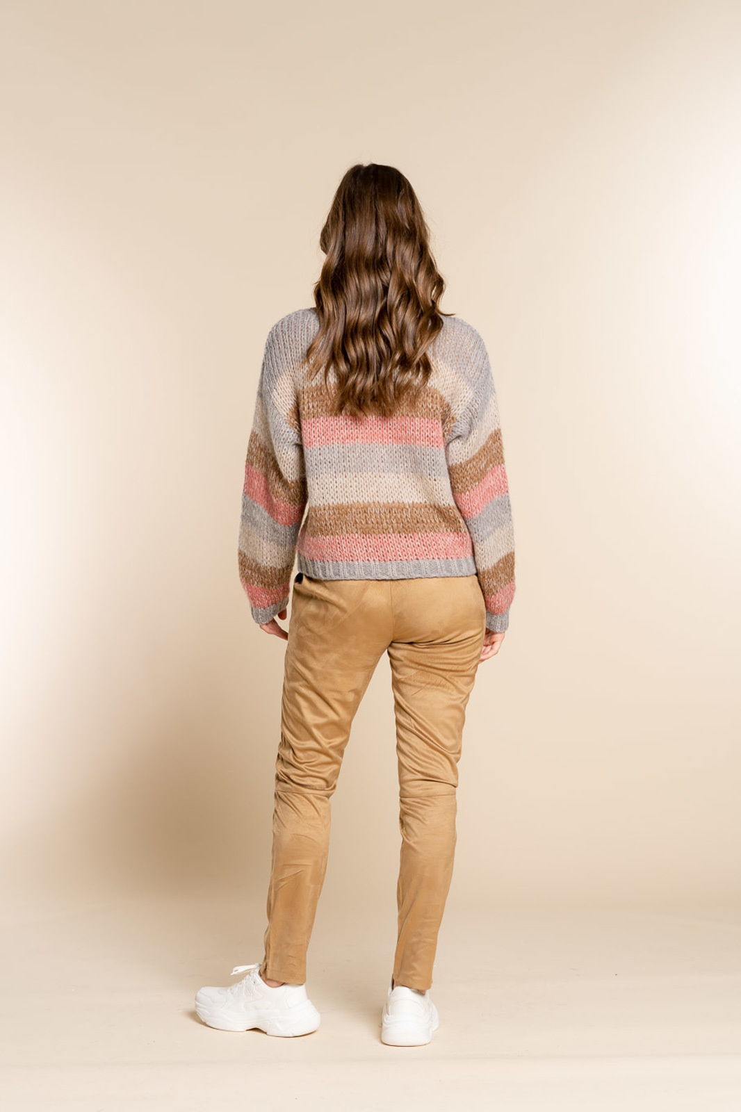 Suedine Pants 11555-27 - Geisha