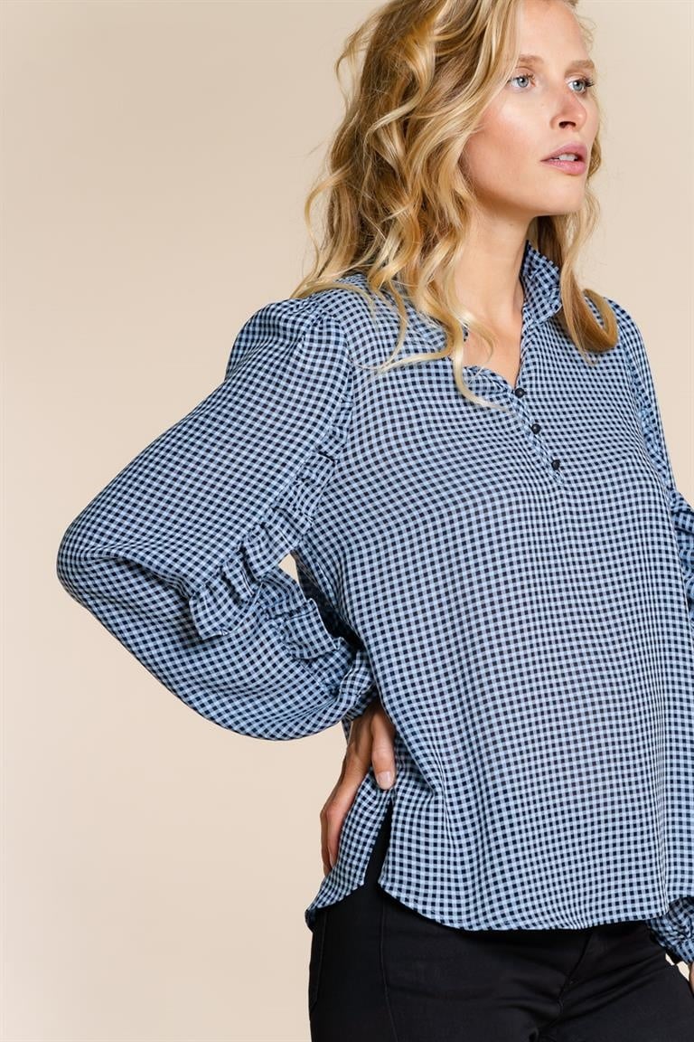 Top Check 13835-14 - Geisha