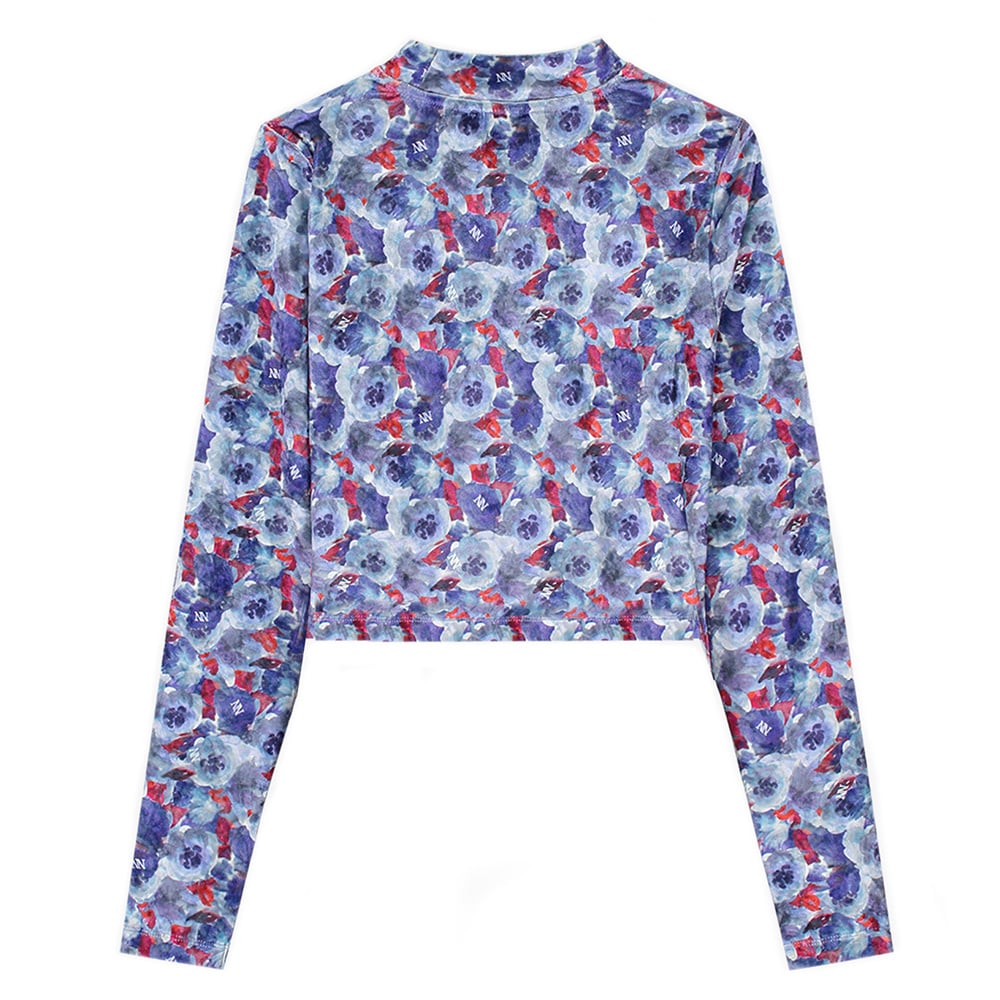 Velvet Flower Top - NIK&NIK