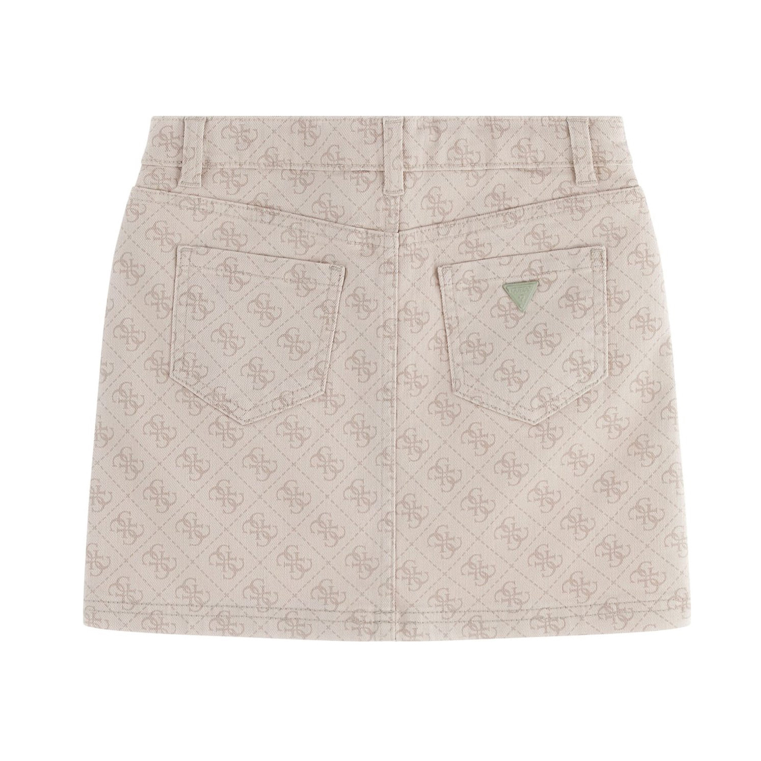 Printed Bull Denim Skirt - GUESS KIDS - Alternatieve afbeelding
