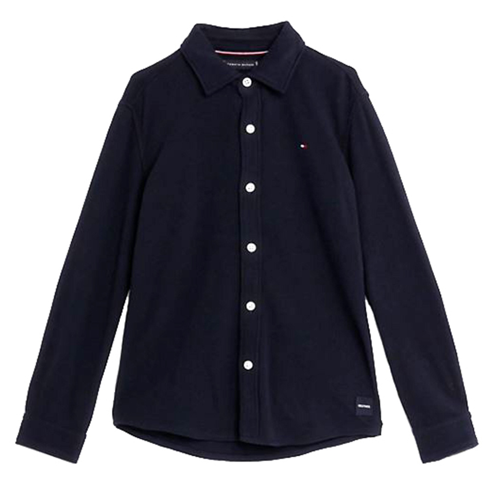 Solid Waffle Shirt Longsleeve - Tommy Hilfiger Kids