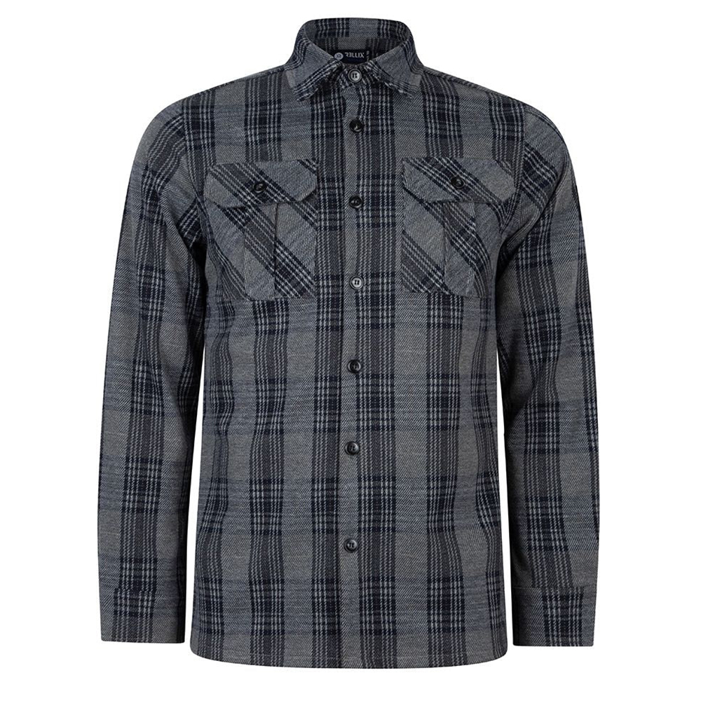 Shirt Jacket Check - RELLIX