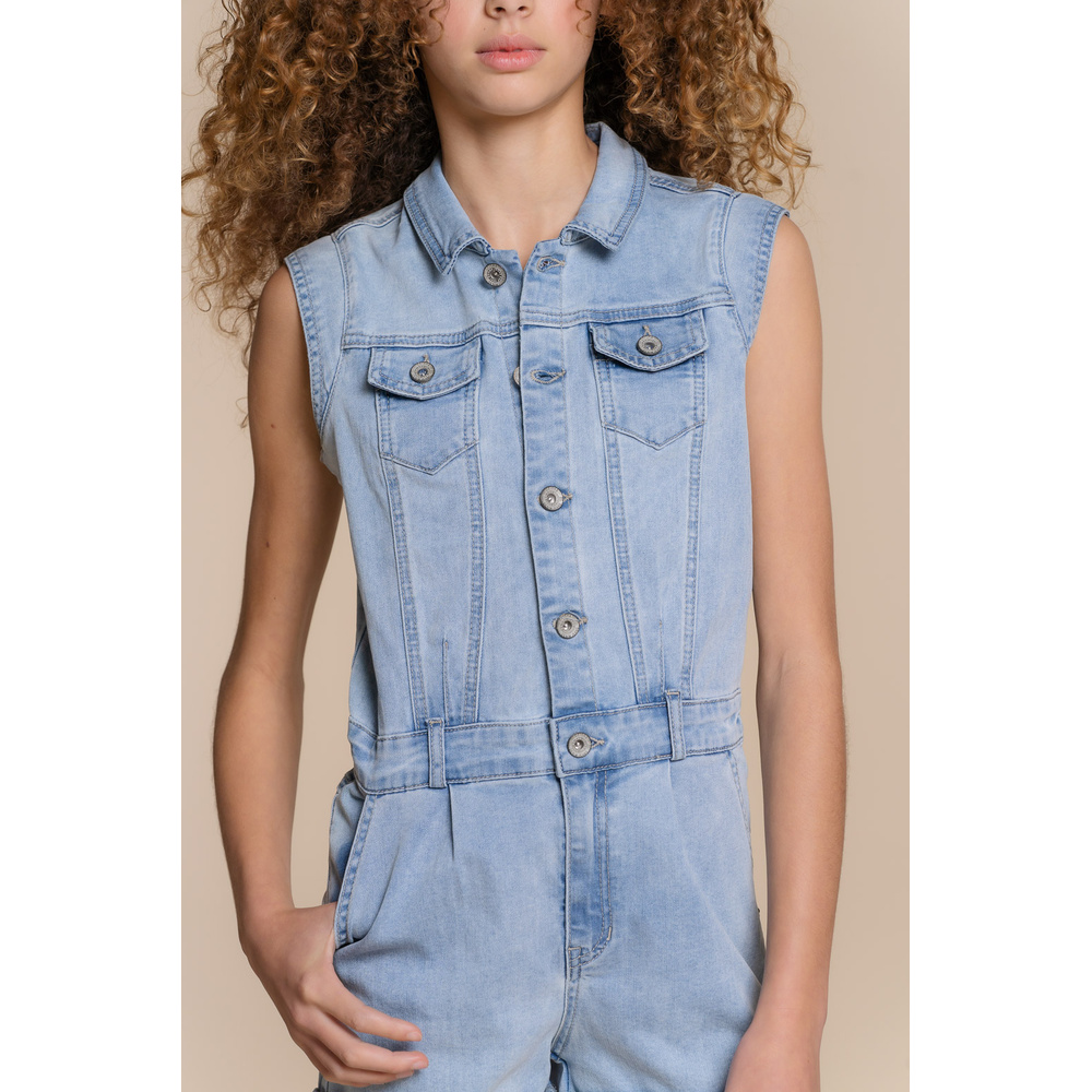 Jeans jumpshorts - Geisha Girls