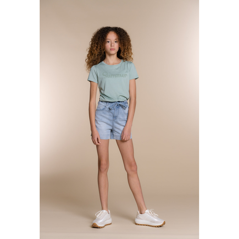 Jeans short high waist - Geisha Girls