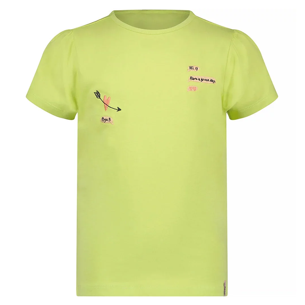 Kantal tshirt s/sl with text message - NoNo