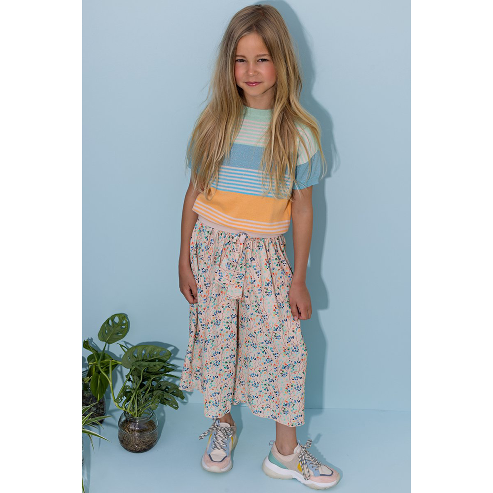 Sasha culotte blossom AOP pants - NoNo - Alternatieve afbeelding