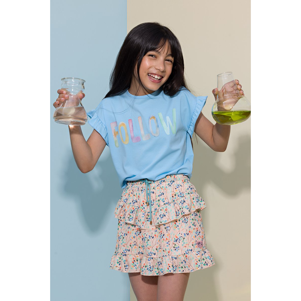 Neva short skirt with pants lining - NoNo - Alternatieve afbeelding