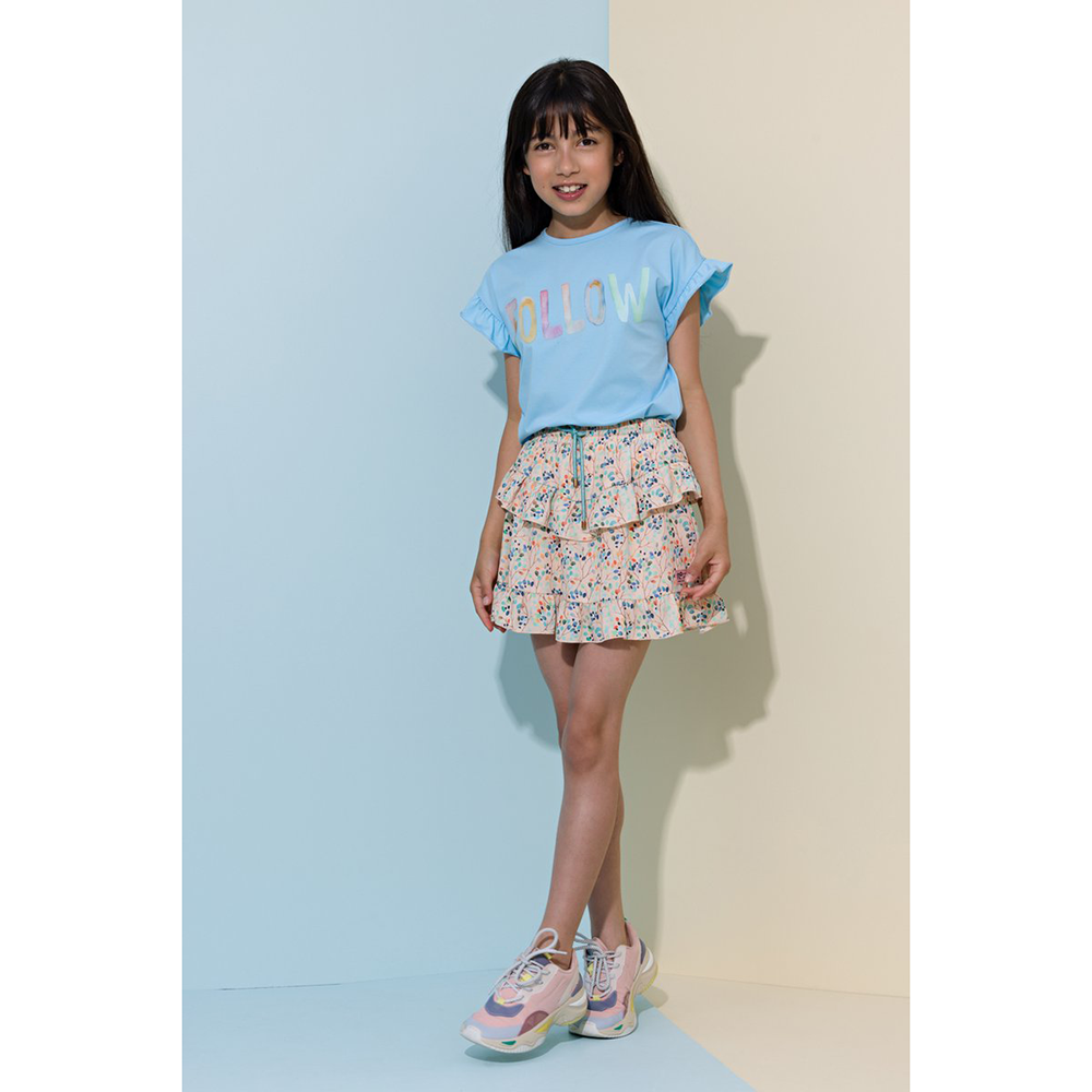 Neva short skirt with pants lining - NoNo