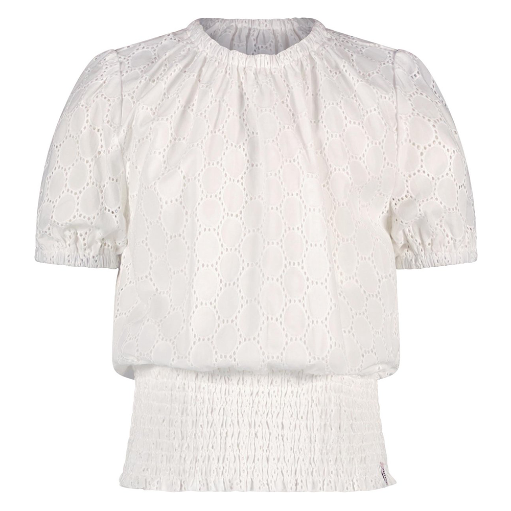 Tomma embroidery anglaise blouse half sleeve - NoNo