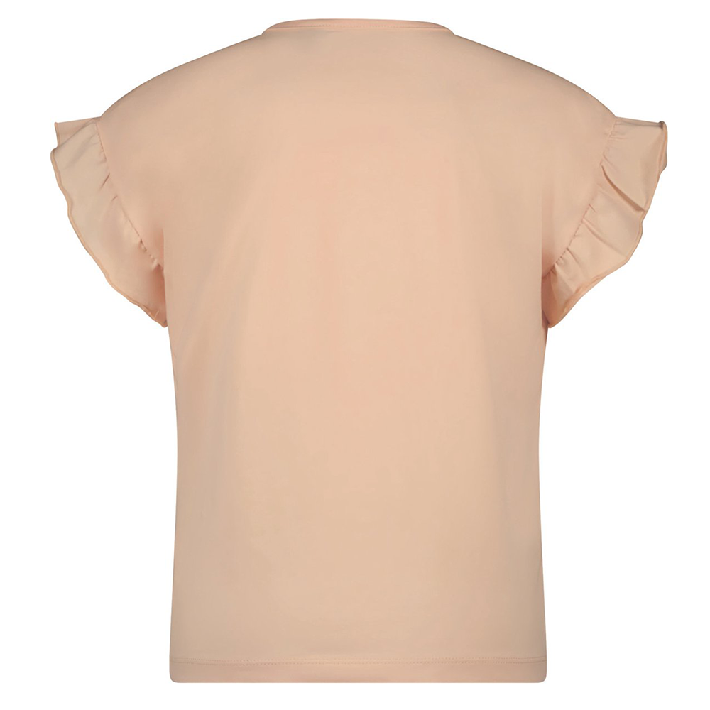 Kanou tshirt short ruffled sleeve with Follow print - NoNo