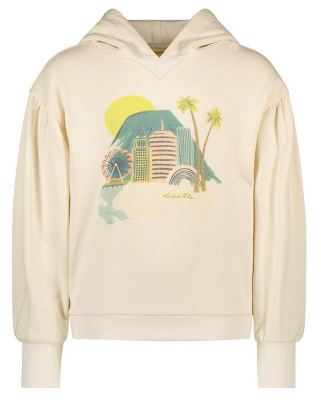 Flo girls hooded sweater BEACH - Like Flo