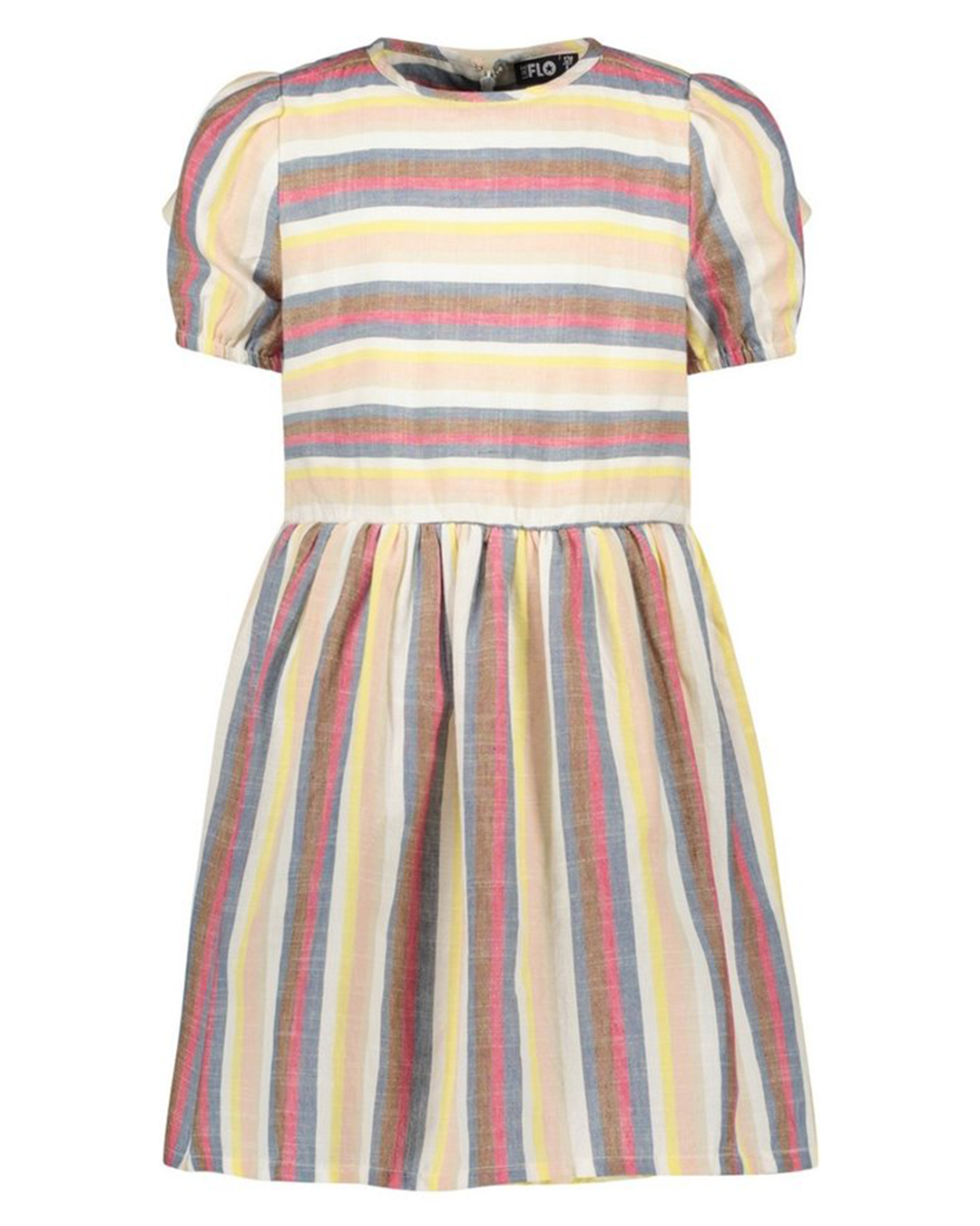 Flo girls YD linnen ss dress - Like Flo