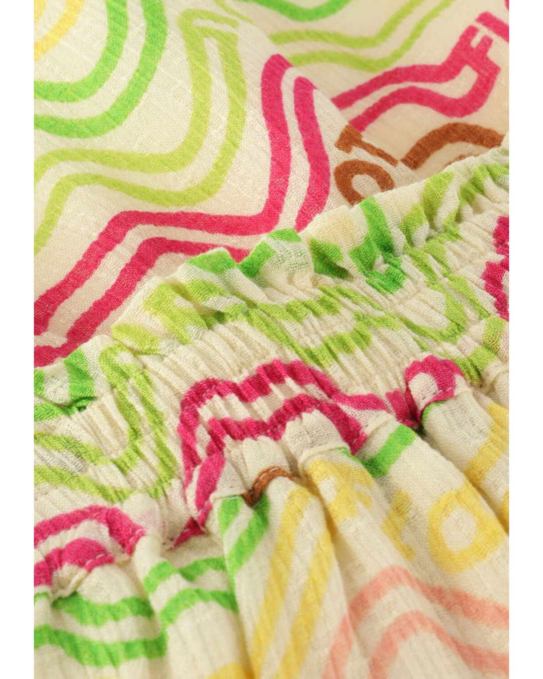 Flo girls fancy woven rainbow skirt with belt - Like Flo - Alternatieve afbeelding