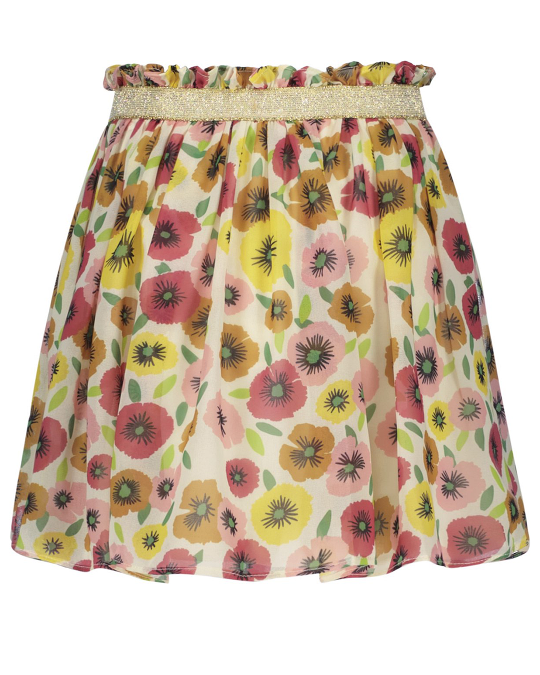 Flo girls chiffon flower skirt - Like Flo - Alternatieve afbeelding