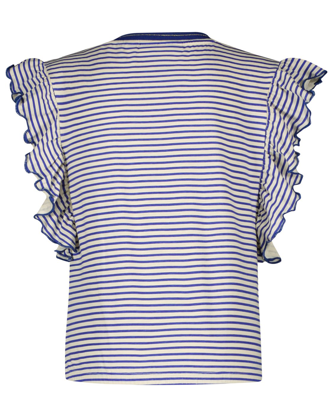 Flo girls stripe jersey ruffle tee - Like Flo