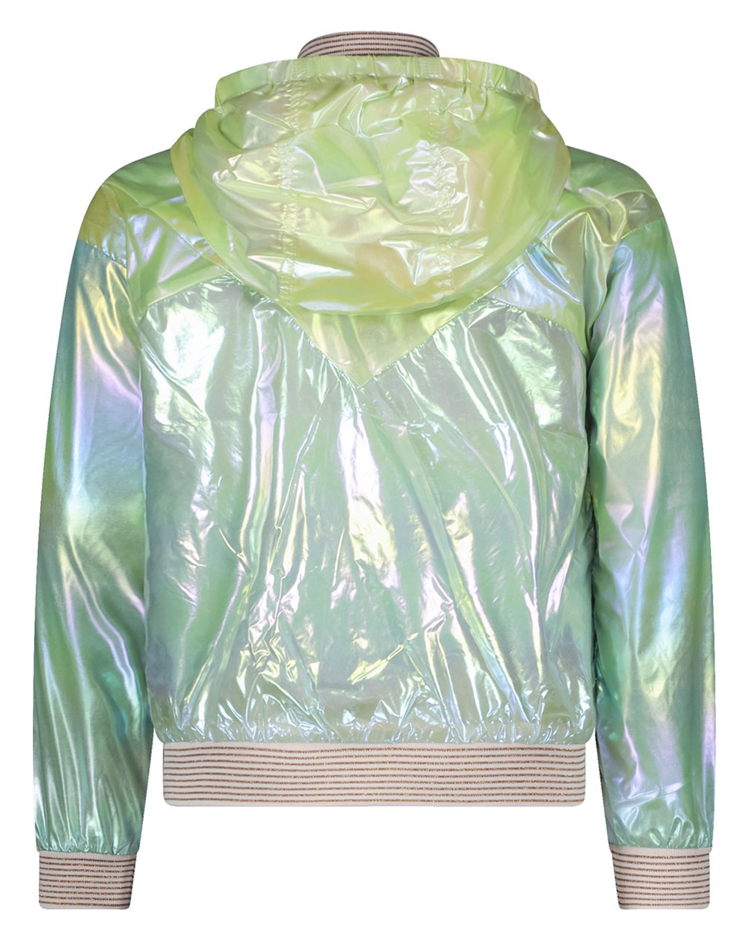 Flo girls hooded rainbow jacket - Like Flo
