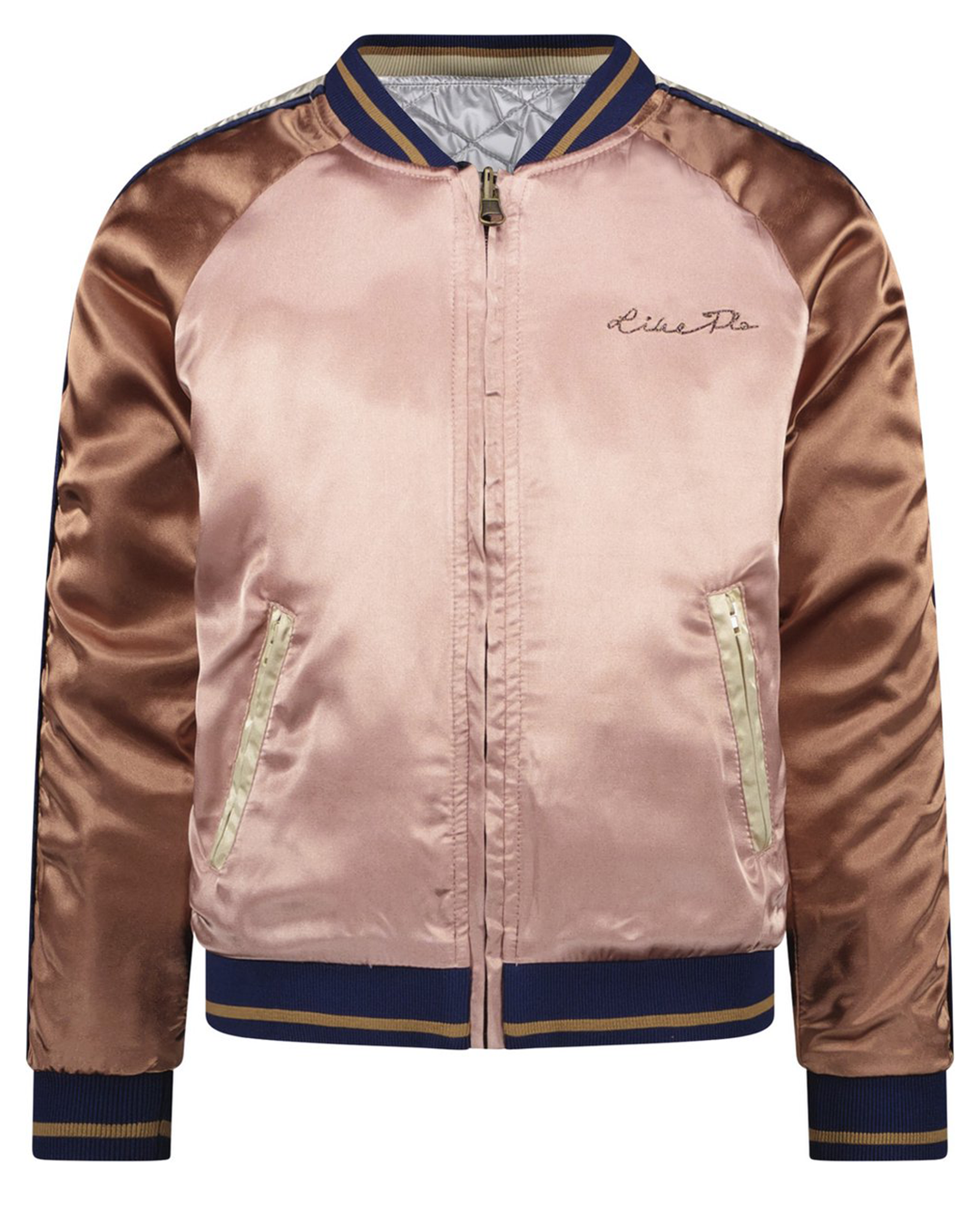 Flo girls satin bomber reversible - Like Flo