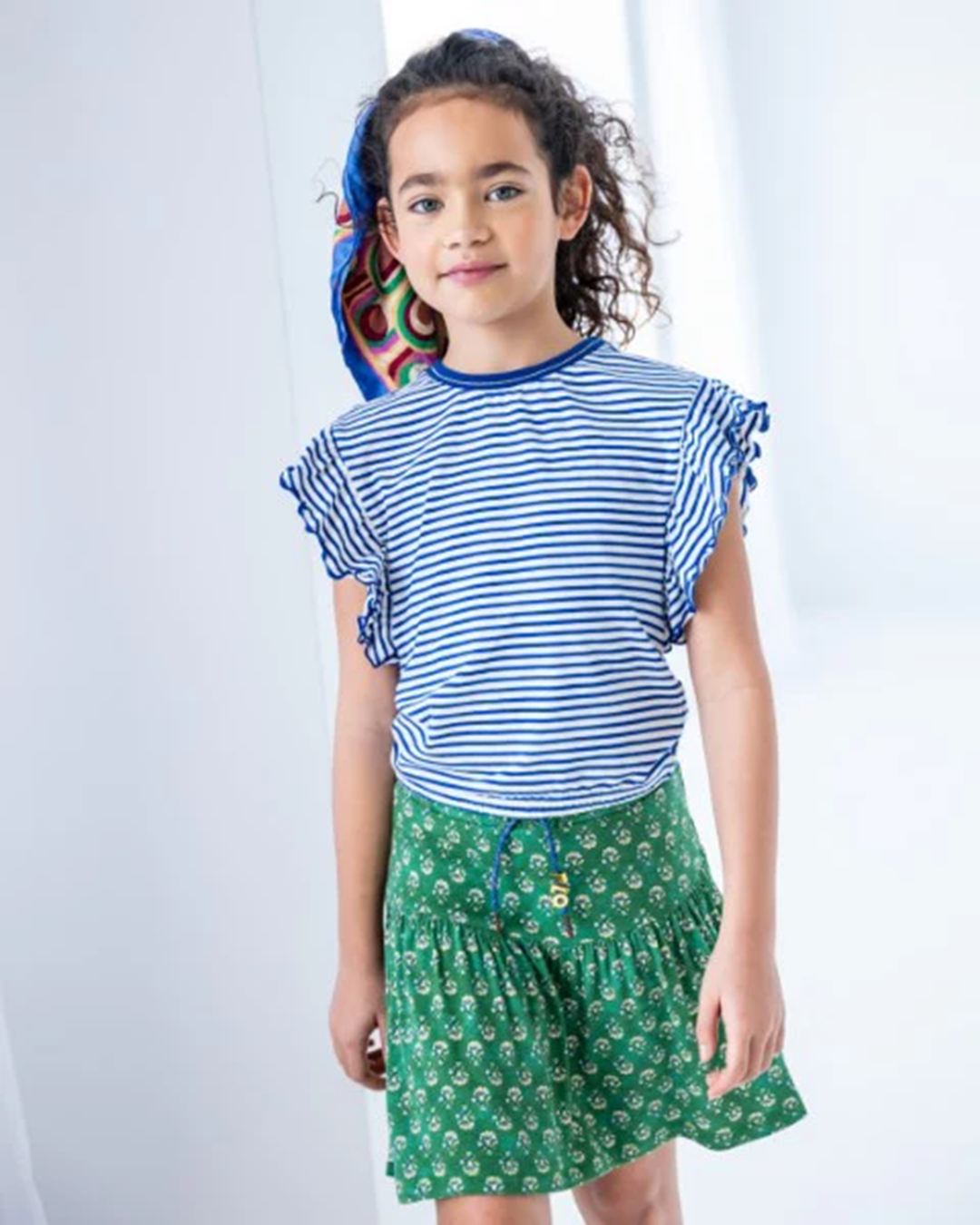 Flo girls crepe jersey skirt - Like Flo - Alternatieve afbeelding