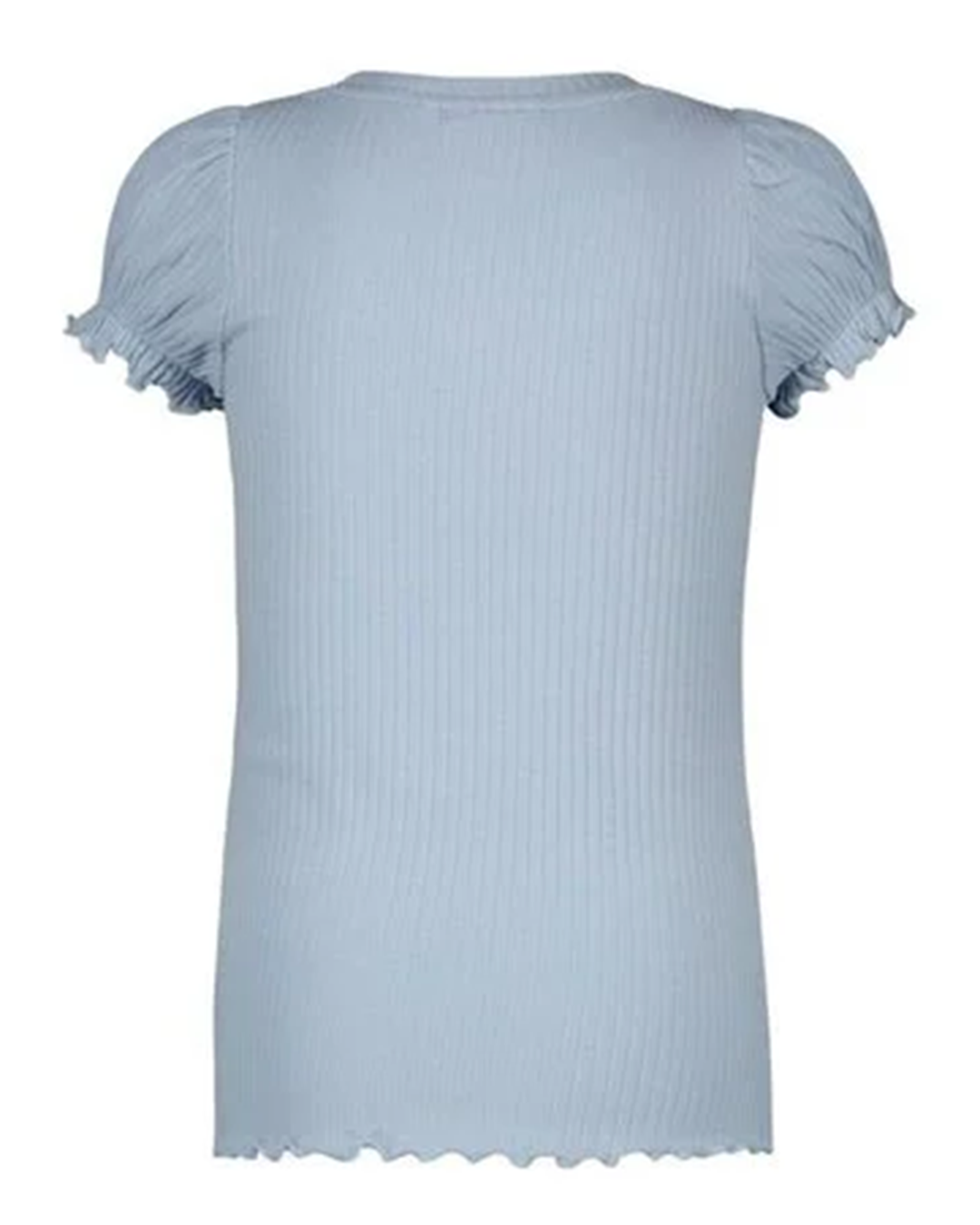 Flo girls solid rib ss tee with button closure - Like Flo - Alternatieve afbeelding