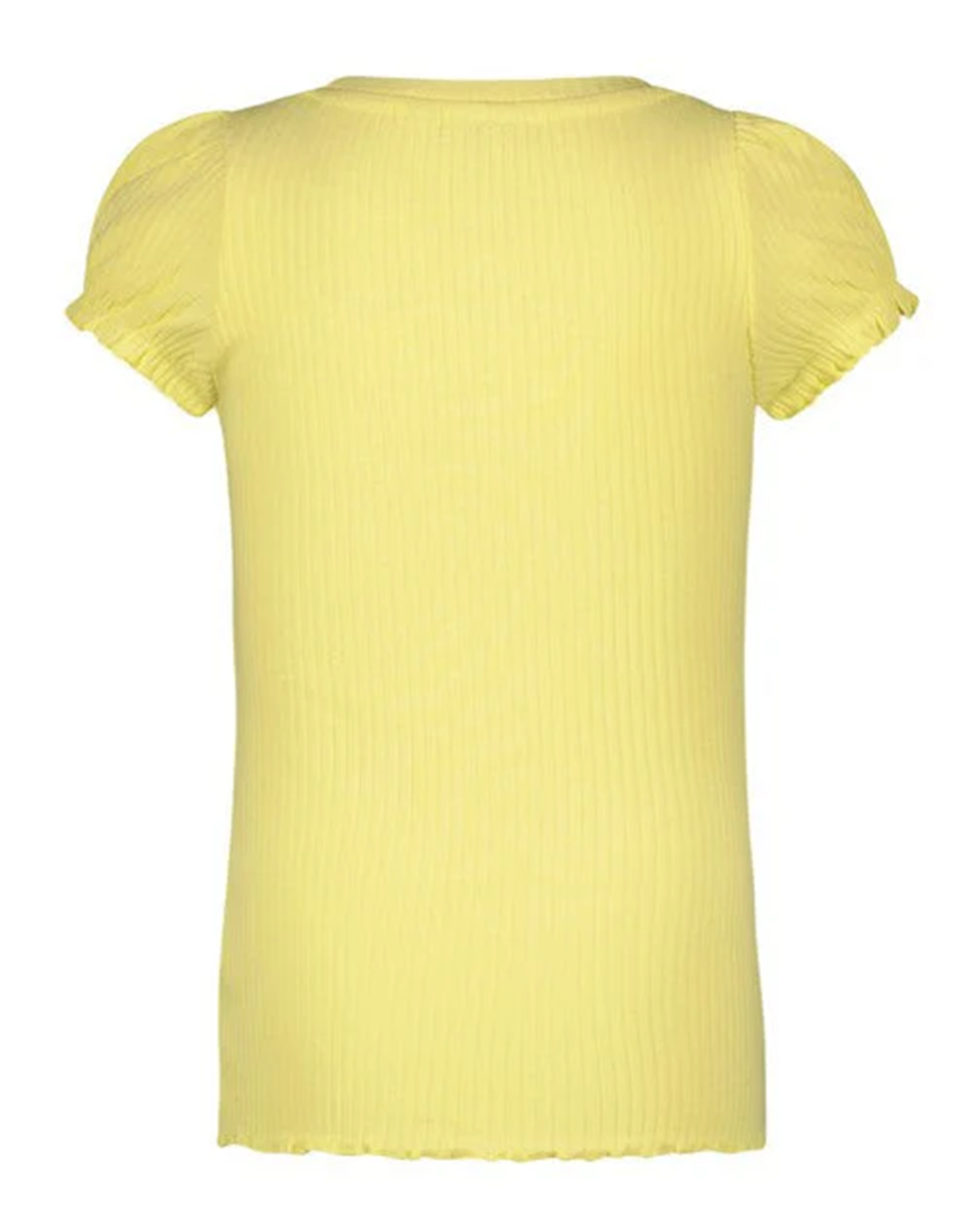 Flo girls solid rib ss tee with button closure - Like Flo - Alternatieve afbeelding