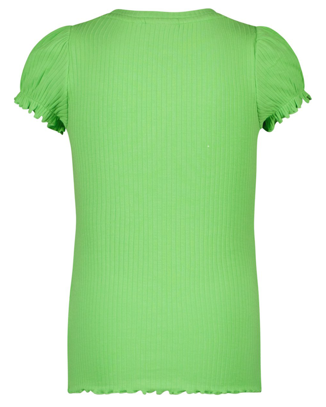 Flo girls solid rib ss tee with button closure - Like Flo - Alternatieve afbeelding