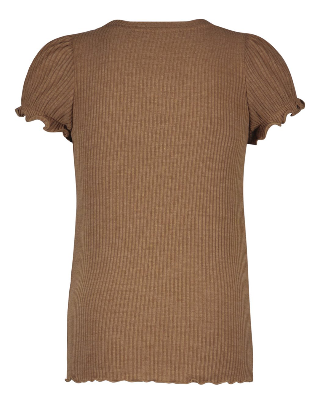 Flo girls solid rib ss tee with button closure - Like Flo - Alternatieve afbeelding