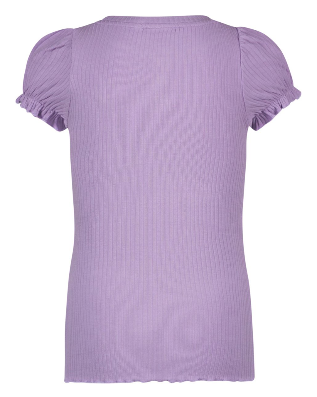 Flo girls solid rib ss tee with button closure - Like Flo - Alternatieve afbeelding