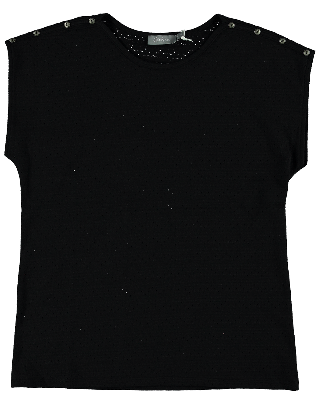 Top ajour & buttons - Geisha Girls