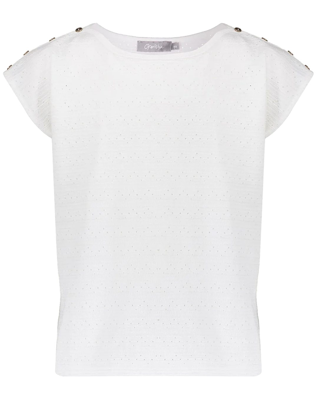 Top ajour & buttons - Geisha Girls