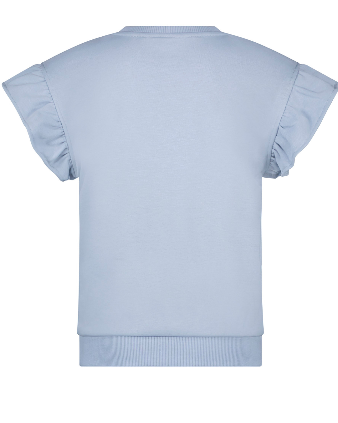 Flo girls ss sweater crochet flower - Like Flo