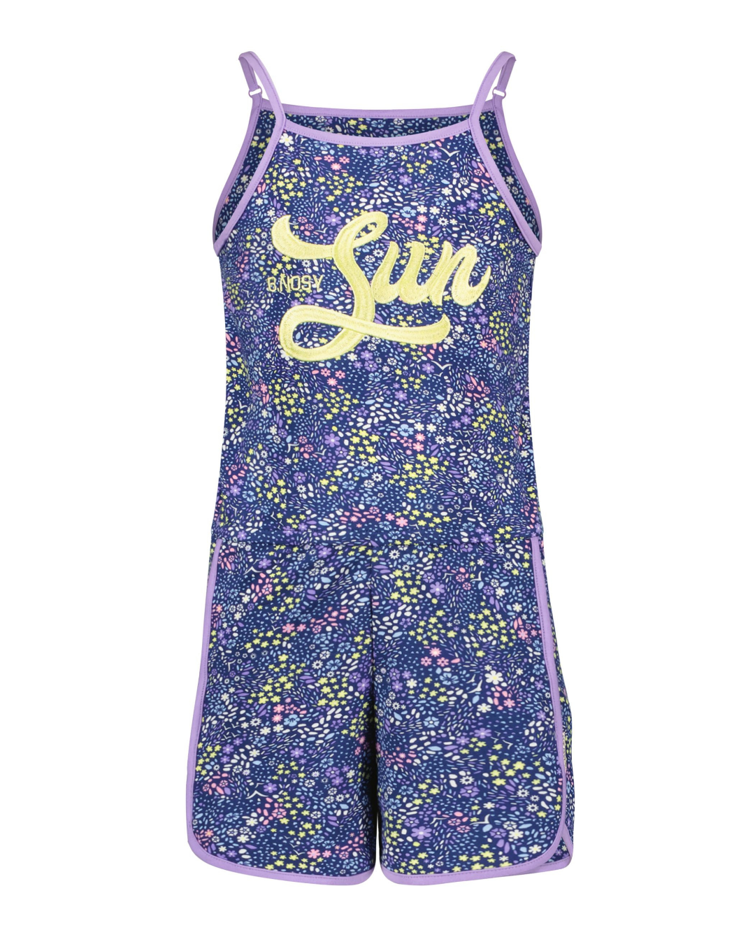 Girls leopard aop jumsuit - B.Nosy